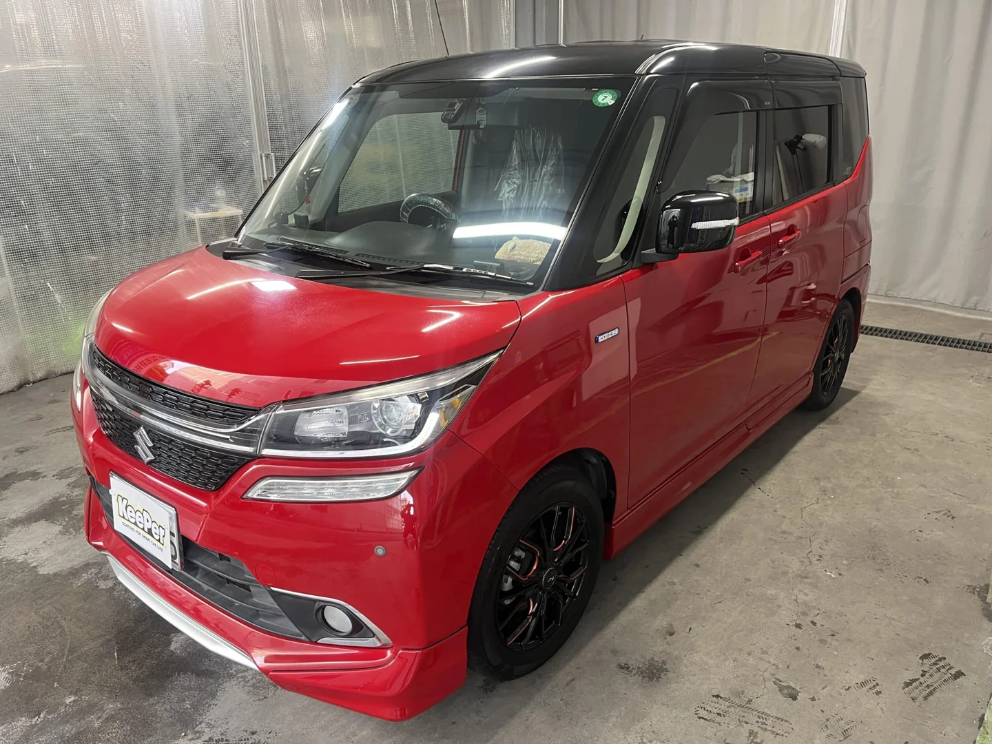 フレッシュキーパーを施工したスズキ ソリオ